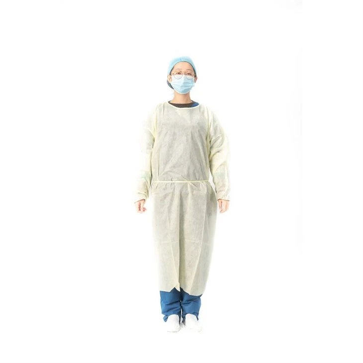 Ultrosonic Disposable Isolation Gown factory